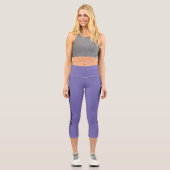 #Girls Who Lift Kettlebell High Waisted Capris (Vorderseite)