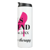 Girls Wochenende Reise Spaß Thermal-Taumelreise Sc Thermosbecher (Nach rechts gedreht)