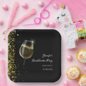 Girls-Wochenendmocktail-Junggeselinnen-Abschied Pappteller (Party)