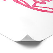 Girls wollte nur, um ein lustiges Plakatbild zu ha Poster (Ecke)