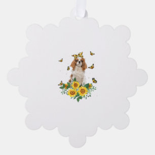 Girls Women Mama Cavalier King Charles Spaniel Dog Ornament Karte