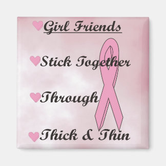 Girls zusammenhalten magnet