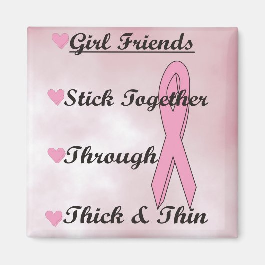 Girls zusammenhalten magnet (Vorne)