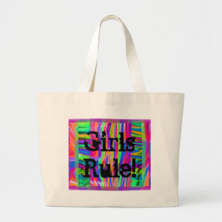 GirlsRule! durch FlyingBeauties Jumbo Stoffbeutel