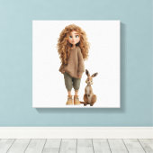 Girlstyle Leinwanddruck (Insitu (Holzboden))