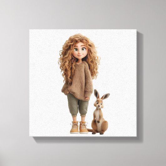 Girlstyle Leinwanddruck (Vorderseite)