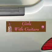 GirlsWith Gitarren Autoaufkleber (Auf Auto)