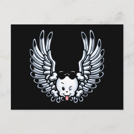 Girlwing Postkarte (Vorderseite)