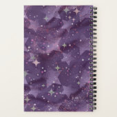 Girly 90s Retro Stars Grunge Notizblock (Rückseite)