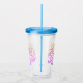 Girly A Mermaid's Life for me Script Starfish Acryltrinkbecher (Rechts)