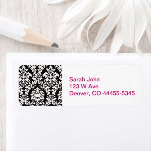 Girly Address Labels (Insitu)