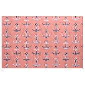Girly Ankermuster Stoff (Fat Quarter (45,7 x 55,9 cm))