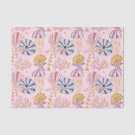 Girly Baby Pink unter der Glitterie Seidenpapier