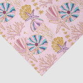 Girly Baby Pink unter der Glitterie Seidenpapier (Ausschnitt)