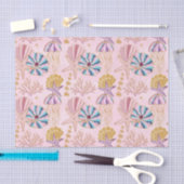 Girly Baby Pink unter der Glitterie Seidenpapier (Handwerk)
