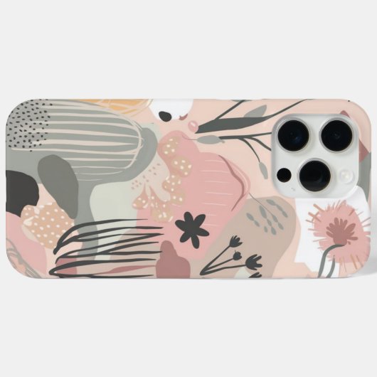 Girly Background Case-Mate iPhone Hülle (Rückseite (Horizontal))