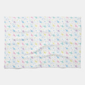 Girly Ballerina Dancer - Ballet Pattern Geschirrtuch (Horizontal)