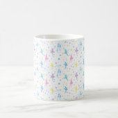 Girly Ballerina Dancer - Ballet Pattern Kaffeetasse (Mittel)