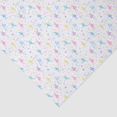 Girly Ballerina Dancer - Ballet Pattern Seidenpapier (Ausschnitt)