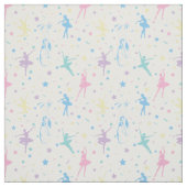 Girly Ballerina Dancer - Ballet Pattern Stoff (Muster)