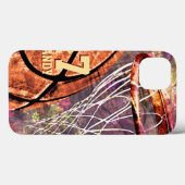 Girly Basketball Case-Mate iPhone Hülle (Rückseite (Horizontal))