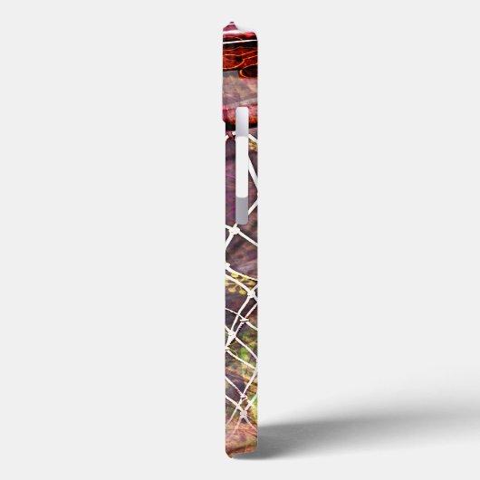 Girly Basketball Case-Mate iPhone Hülle (Rückseite / Links)