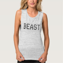 Girly BEAST Bella Flowy Muskeltanks