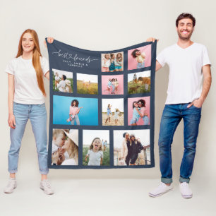 Girly besties mult Foto bester Freund moderne Mari Fleecedecke