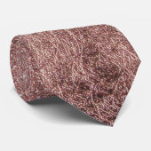 Girly bezaubernde rosa Rosen-Goldfolie und Krawatte (Gerollt)