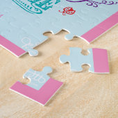 Girly Bible Verse fürchterlich und wunderbar gemac Puzzle (Seite)