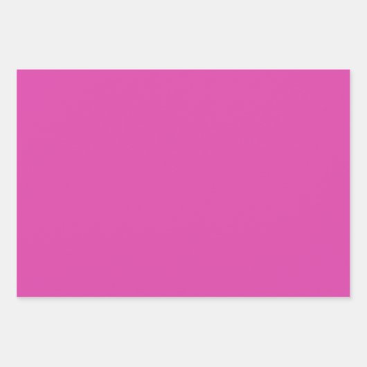 Girly Black Fuchsia Streifen und Blume Geschenkpapier Set (Vorderseite 2)