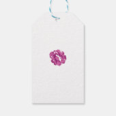 Girly, Blale Megenta, Royal Health Geschenkanhänger (Rückseite)