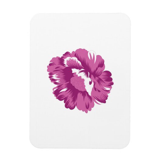 Girly, Blale Megenta, Royal Health Magnet (Vertikal)