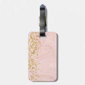 Girly Bling Gepäckanhänger (Rückseite vertikal)