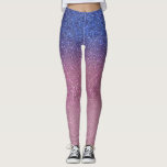 Girly Blue Pink Funkelnd Glitzer Ombre Gradient Leggings<br><div class="desc">Dieses elegante, glamouröse und schicke Print ist perfekt für das trendige und stilvolle Girly Girl. Es verfügt über ein Imitat gedruckt funkelnd Kobalt blauen Glitzer in Rose rosa in hellrosa dreifach Gradienten ombre. Es ist modern, hübsch, mädchenhaft, einzigartig und cool. ***WICHTIGE HINWEIS FÜR DESIGN: Für individuelle Designanfragen, wie z.B. passende...</div>