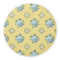 Girly Blue und Yellow Floral