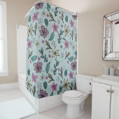 Girly Blume Art New Design Blumenästhesie Duschvorhang (Beispiel)