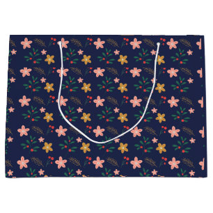 Girly Blume Art New Design Blumenästhesie Große Geschenktüte