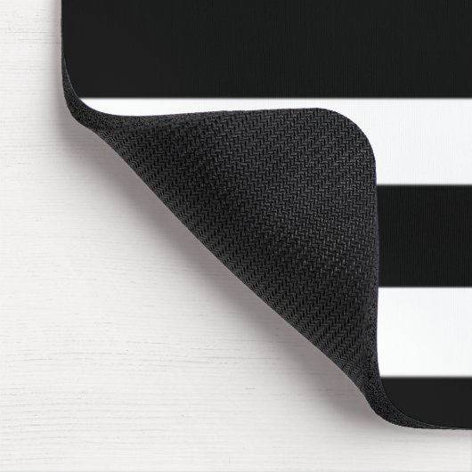 Girly Blume Magnolia, Streifen Mousepad (Ecke)