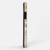 Girly Blumenmuster der hölzernen Case-Mate iPhone Hülle (Hinten/Rechts)