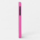 Girly BUBBLE GUM PINK Solid Color Case-Mate iPhone Hülle (Hinten/Links)