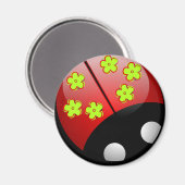 Girly bug Magnet (Vorderseite/Rückseite)
