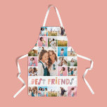 Girly bunt 16 Foto bester Freund moderne<br><div class="desc">Girly bunt 16 Multi-Foto bester Freund moderne minimale Typografie elegante Geburtstag,  Weihnachten,  Ostern,  Abschluss,  Ende des Schuljahres oder Schlafzimmer Dekor Geschenk Design.</div>