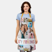 Girly bunt 16 Foto bester Freund moderne Schürze (Getragen)