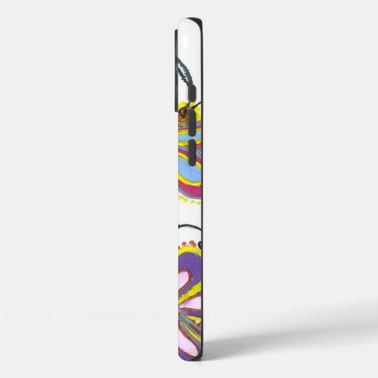 Girly Butterfly Case-Mate iPhone Hülle (Rückseite / Links)