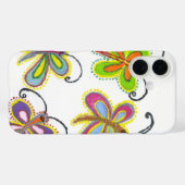 Girly Butterfly Case-Mate iPhone Hülle (Rückseite (Horizontal))