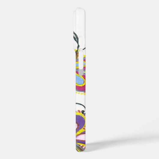 Girly Butterfly Case-Mate iPhone Hülle (Rückseite / Links)