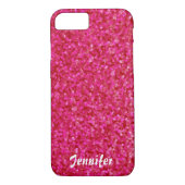 Girly chic glänzend glänzend glänzend personalisie Case-Mate iPhone hülle (Rückseite)