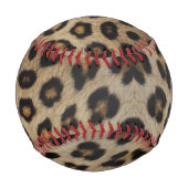 Girly chic Leopard Pelztiermuster Trend Baseball (Rückseite)
