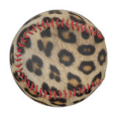 Girly chic Leopard Pelztiermuster Trend Baseball (Vorderseite Links)